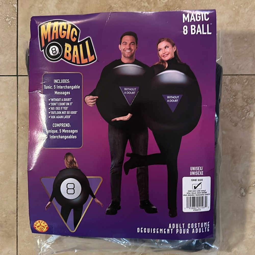 Magic 8 Ball Costume